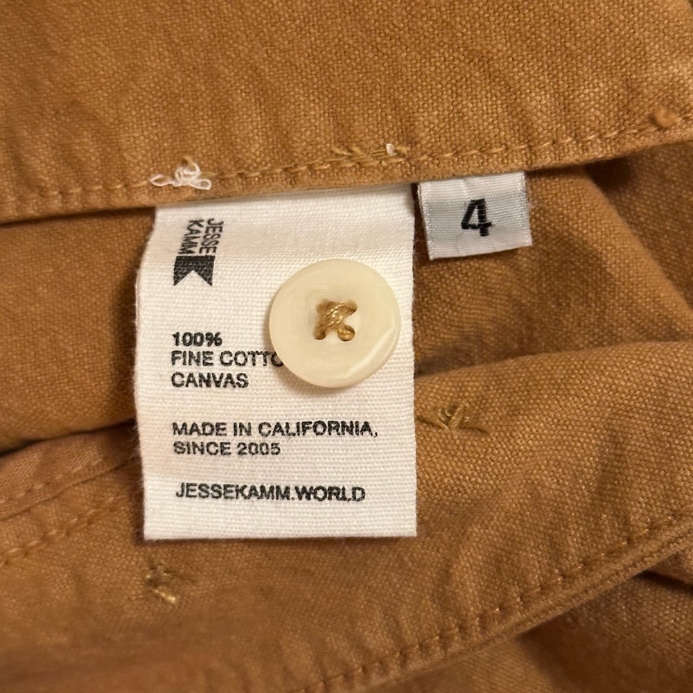 NWOT Jesse Kamm Sailor Pants in Cork Size 4 - Picture 7 of 13